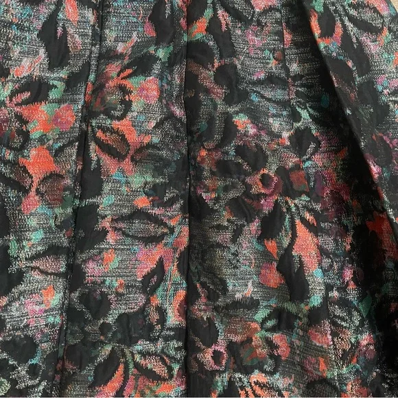 Multicolor floral jacquard high low dress - Picture 13 of 13